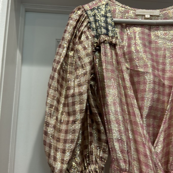 Loveshackfancy stormi gingham maxi dress size small - Picture 4 of 7